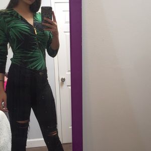 Michael Kors long sleeve shirt with zipper